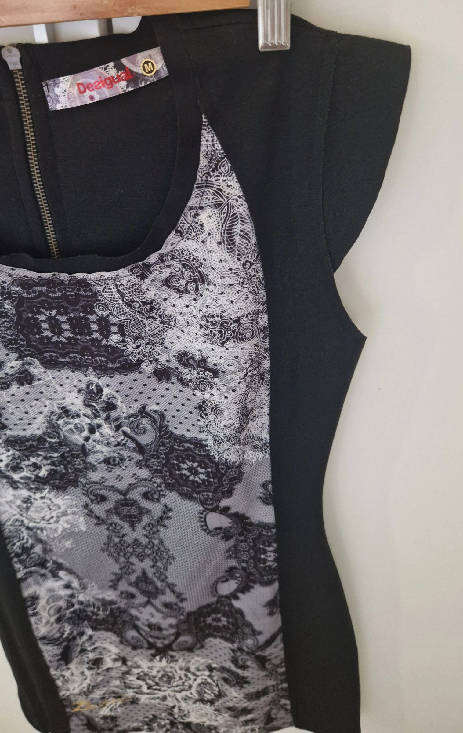 Vestido Mini Desigual Mandala Boho Elástico M – photo 15